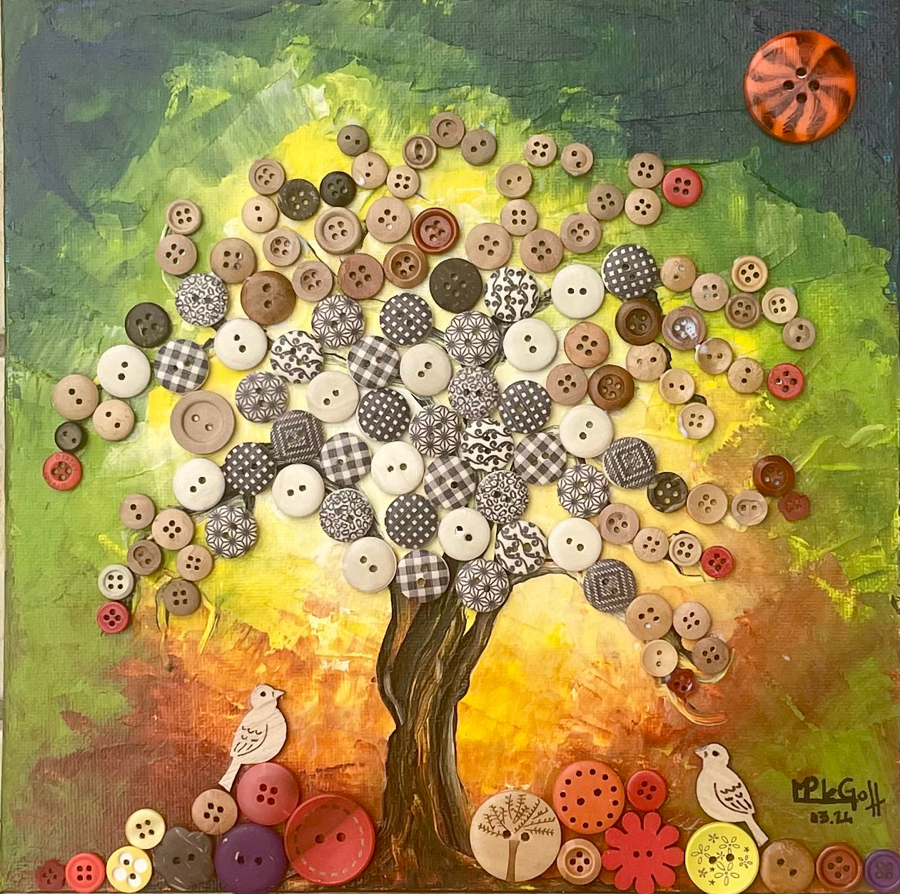 tableau arbre ile de Batz