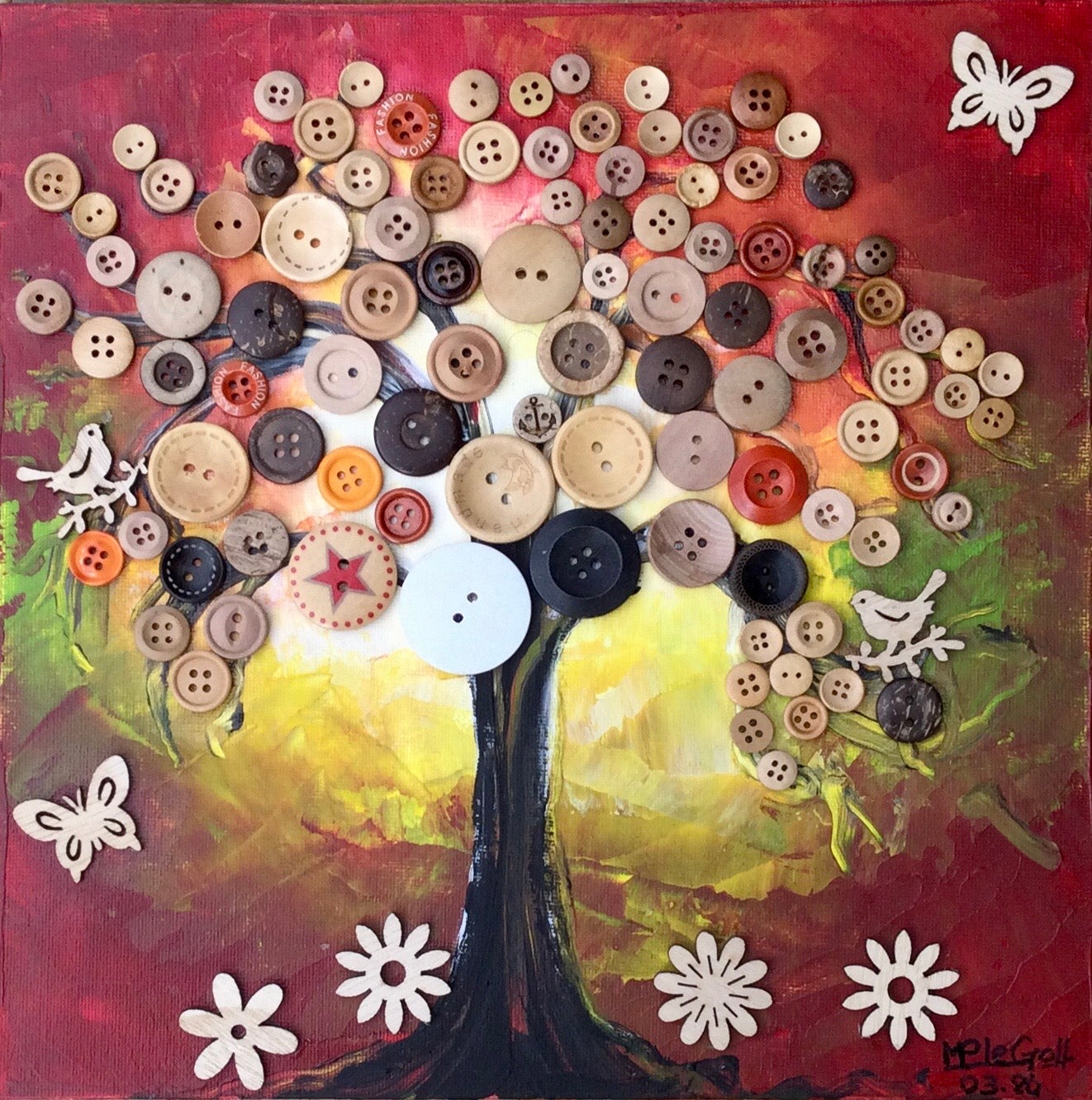 tableau arbre ile de Batz