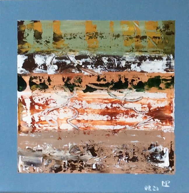 tableau asbtrait gris