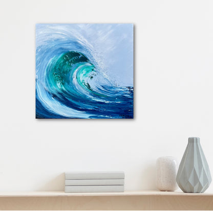 L’Appel du large – Peinture originale à l’huile